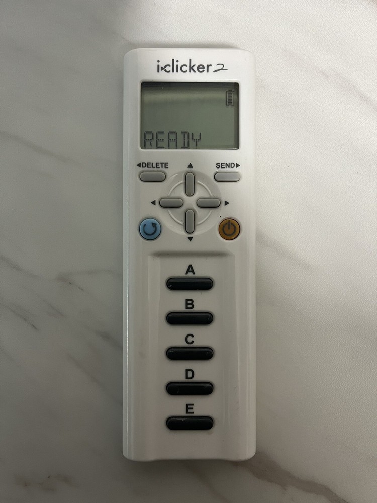 iClicker 2 Student Classroom Response System Remote Control - TESTED