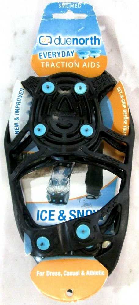 NEW Due North Everyday Traction Aids, Size Small-Medium