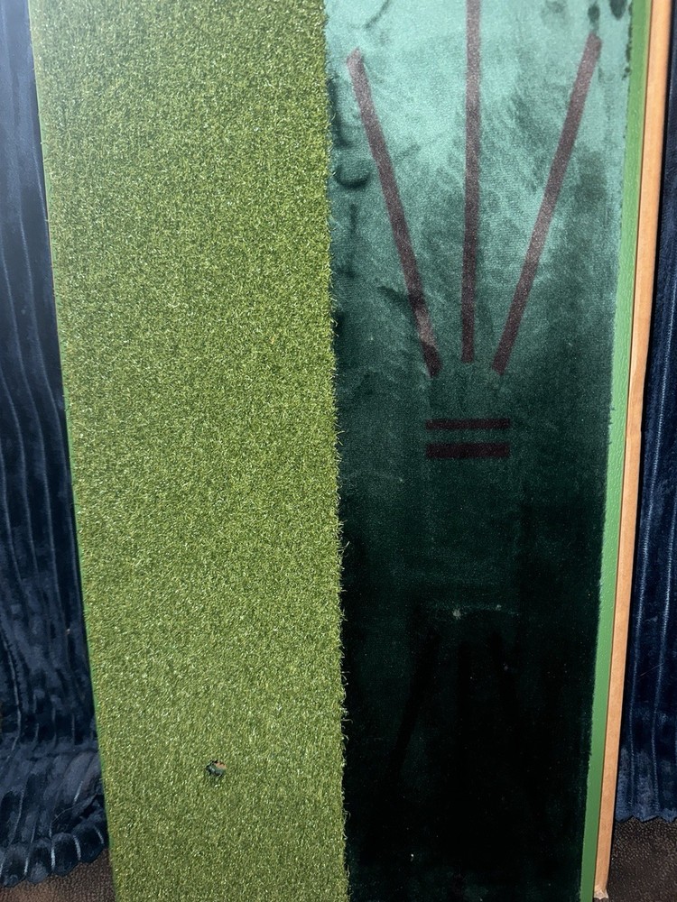Golf Strike Pad Dual Color Grass Indoor Mini Practice Pad Portable Thickened New