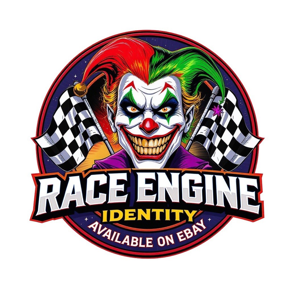 BUILT NOT BOUGHT Racing Engine Decal - 5” Go Kart Mini