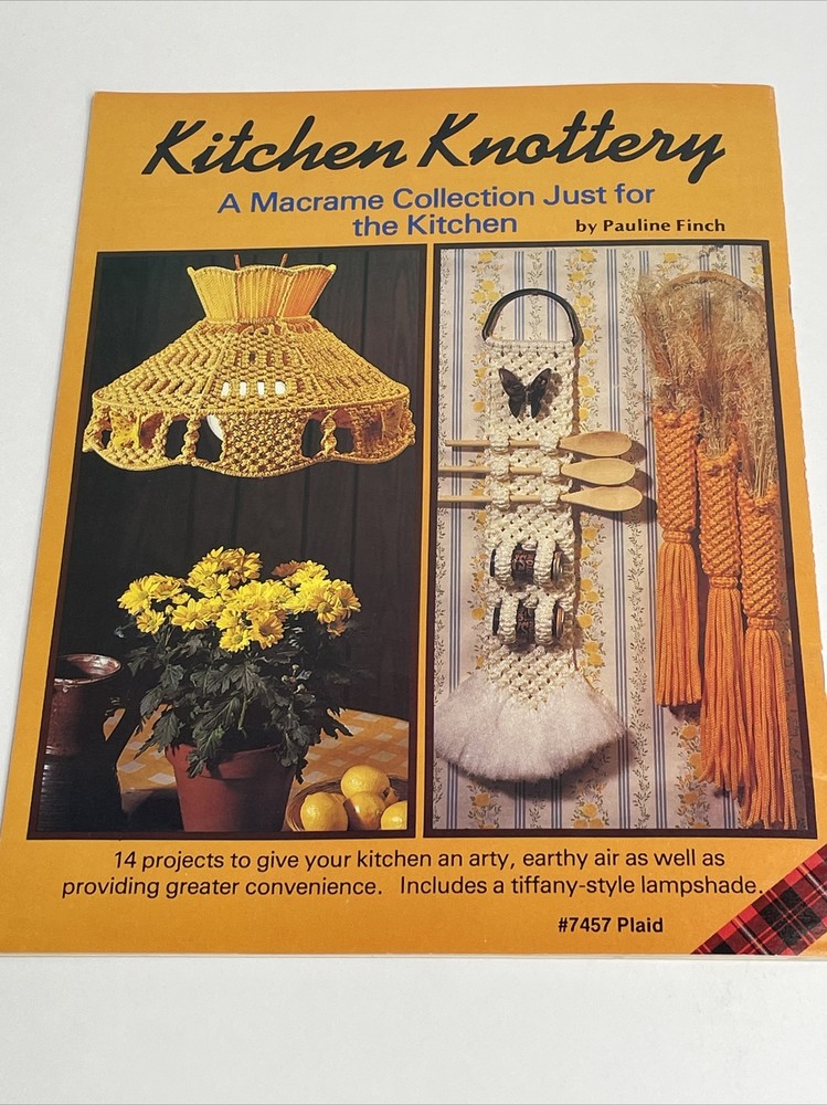 Kitchen Knottery by Pauline Finch 14 Projects Macrame Patterns