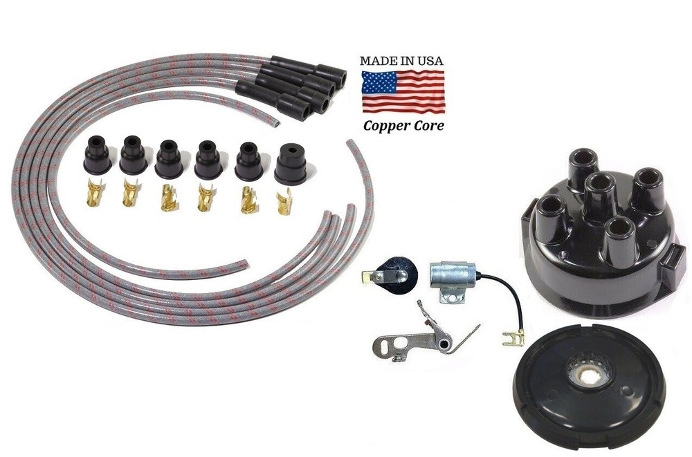 Distributor Ignition Tune up kit for John Deere Tractor - Delco Distributor