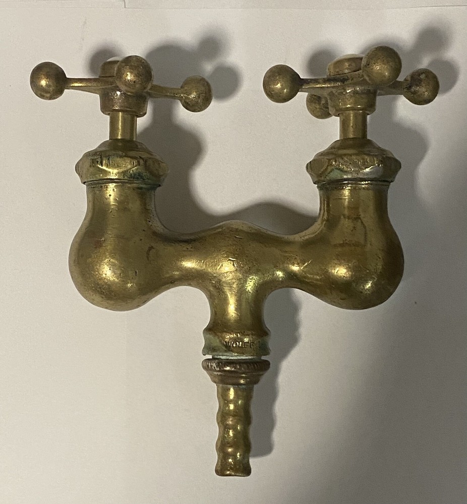 Vintage Wolff Faucet Two Handle