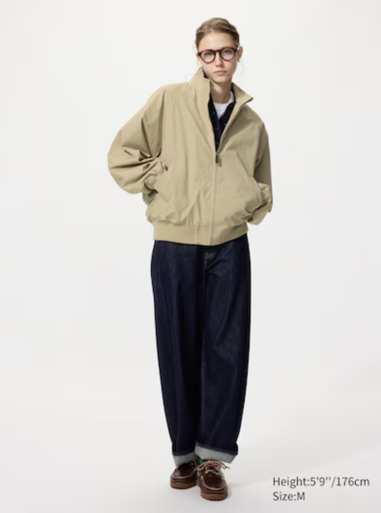Uniqlo Harrington Jacket Black M