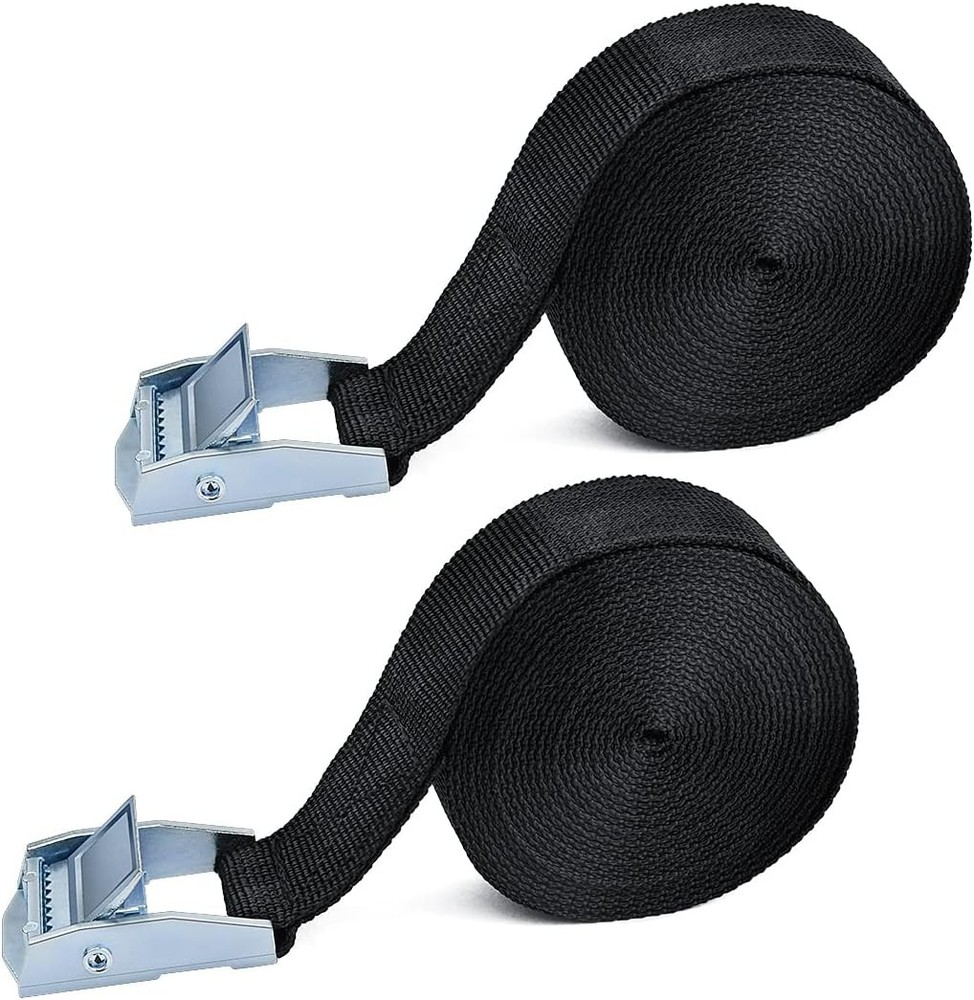 2 PCS 1x9. 8ft Adjustable Tie Down Straps 600 lb