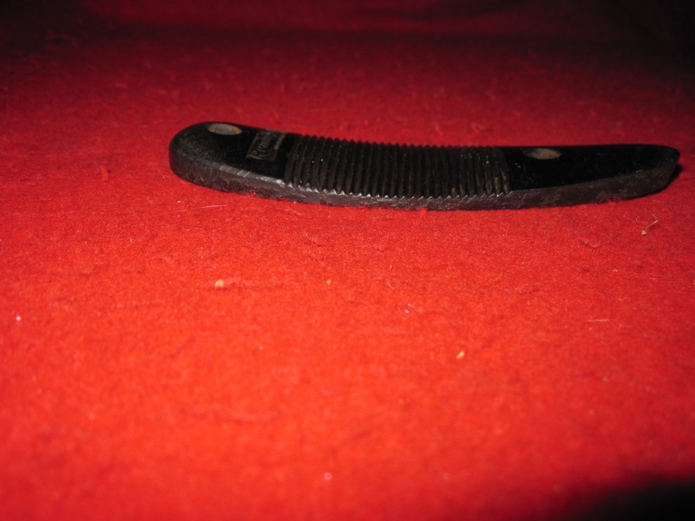 Remington Model 31 Black Plastic Buttplate