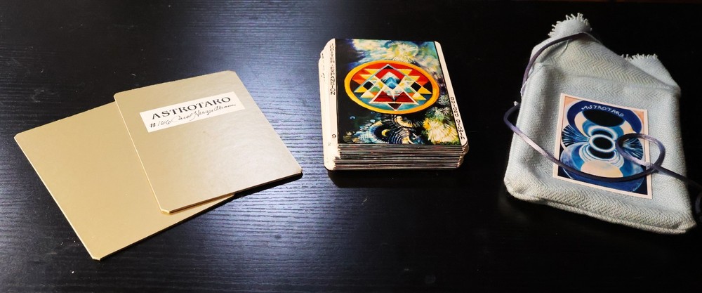 ASTROTARO #166 Carol Herzer Abrams • Hand‑Made Numbered Tarot • Rare OOP