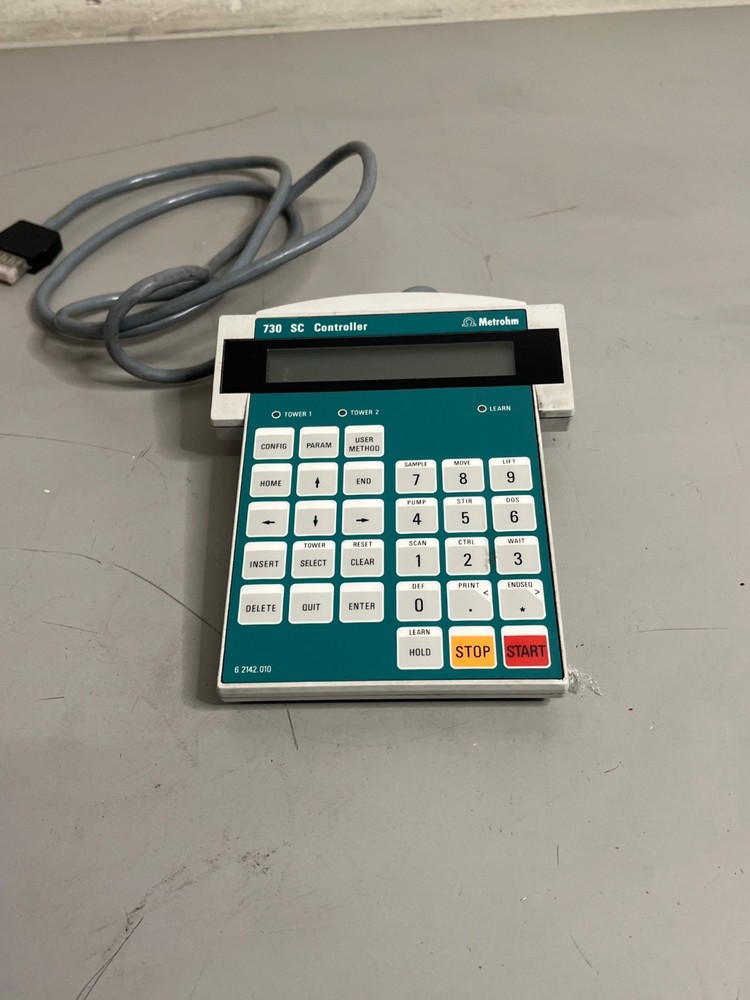 Metrohm 730 SC Controller Sample Changer Keypad 6.2142.010