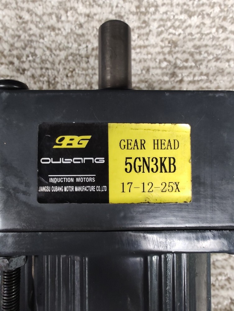 OUBANG 5GN3KB GEAR HEAD MOTOR
