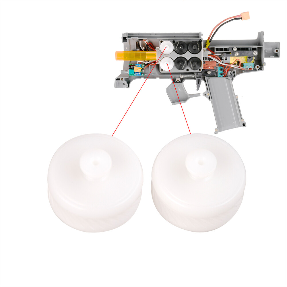 Workermod Upgrade Flywheels white Plastic for Phoenix 2.0 Blaster