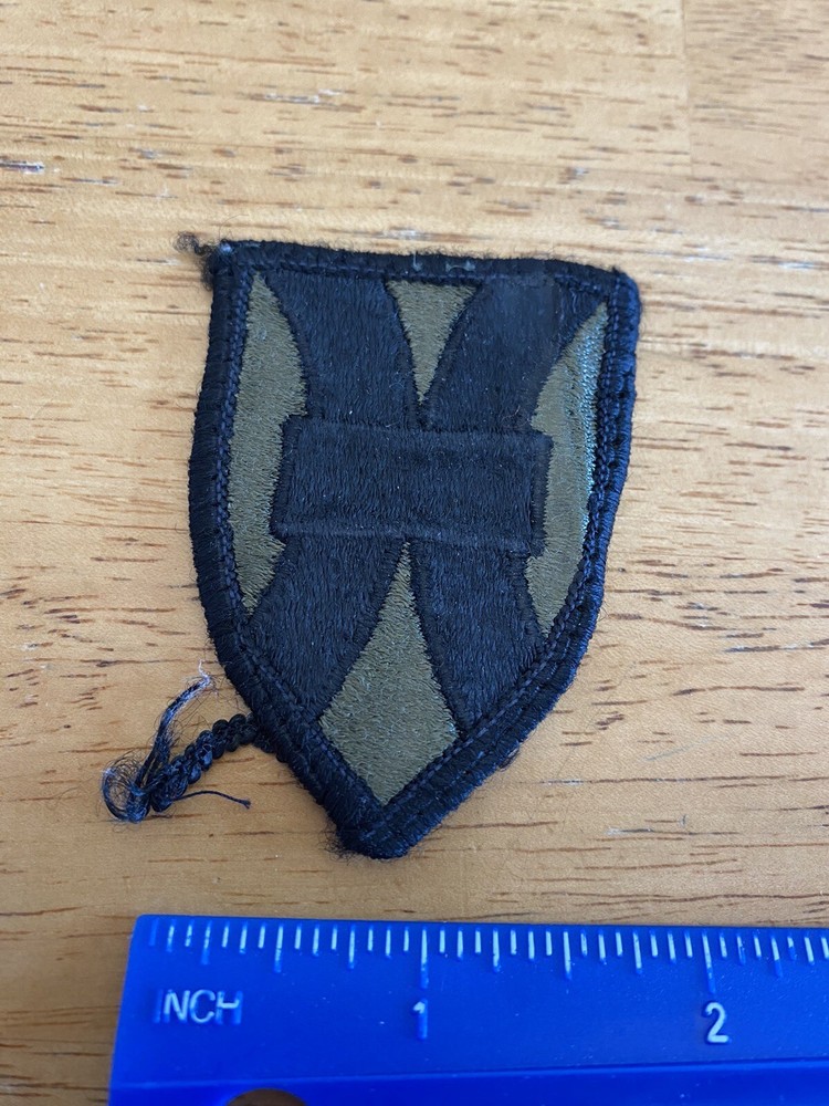 US Army 21st Sustainment Command Subdued Patch INV5689