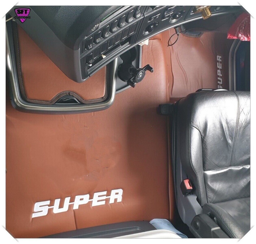 SCANIA STREAMLINE ENGINE COVER SMOOTH LIGHT BROWN