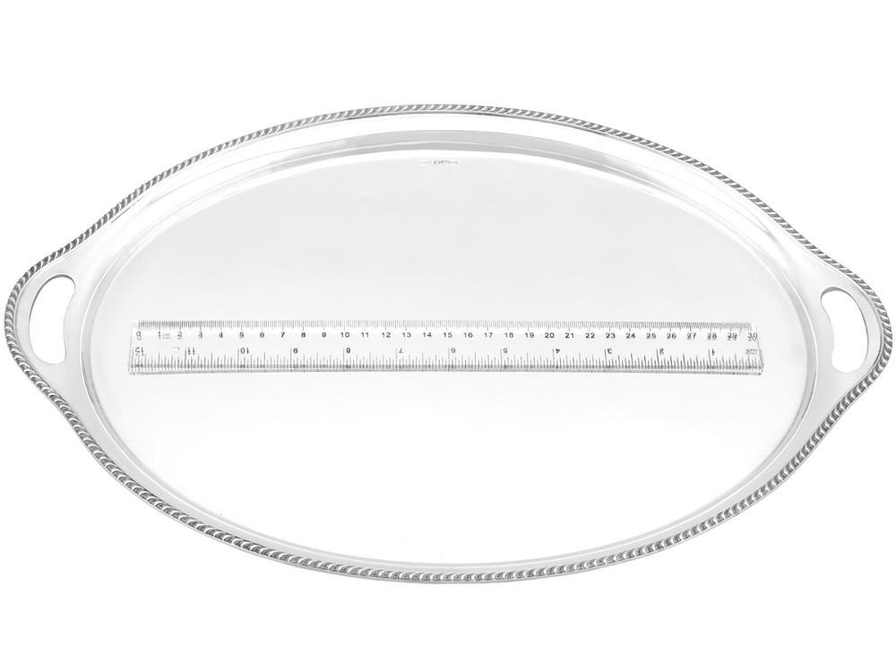 Antique George V Sterling Silver Drinks Tray (1931)