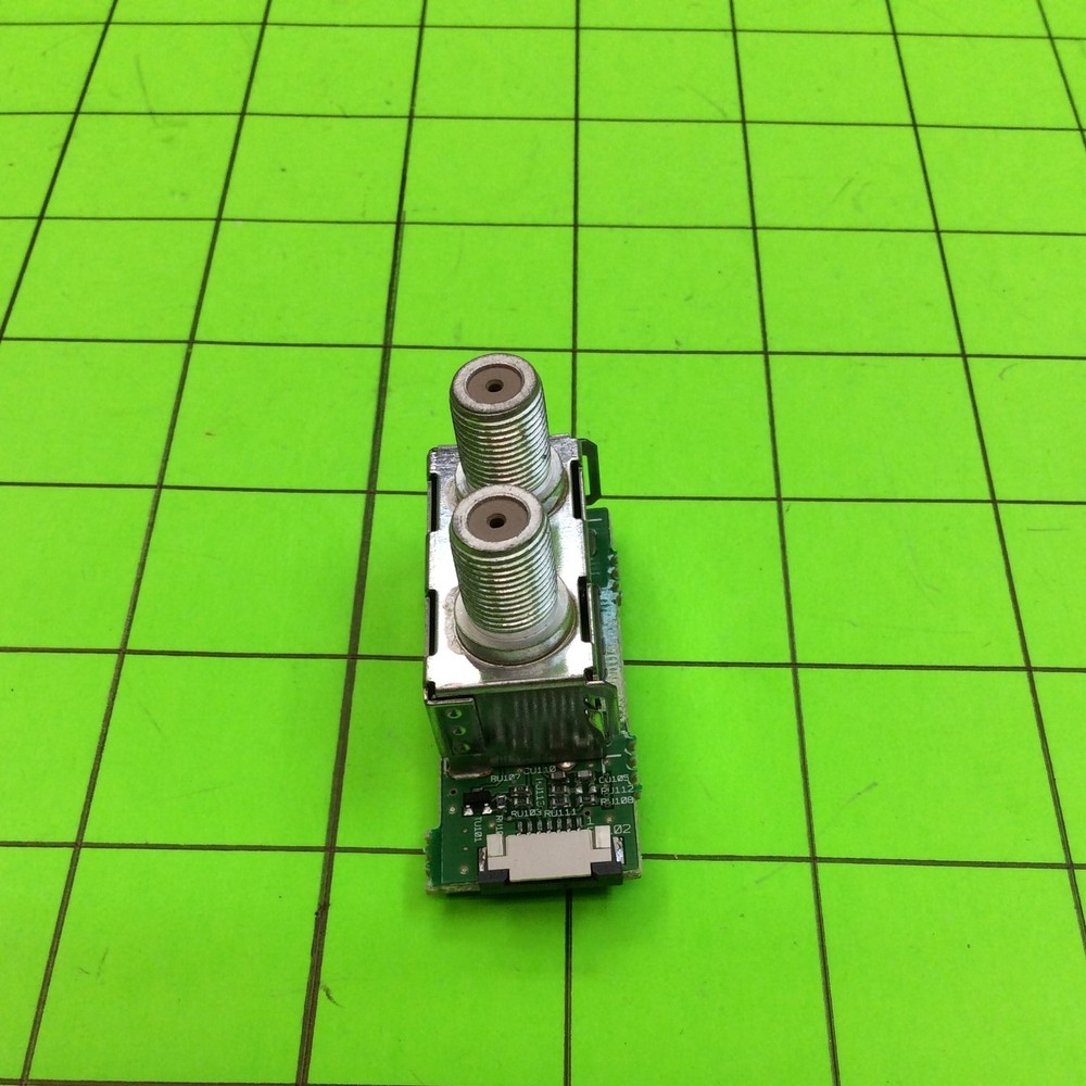 Directv D12-100 Cable Box 2 RF Jacks Input/Output Port Jack IO Board