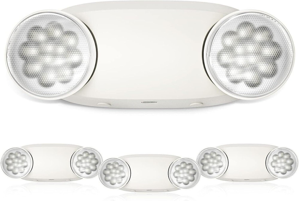 FREELICHT 4 Pack Head Adjustable LED Emergency Lighting