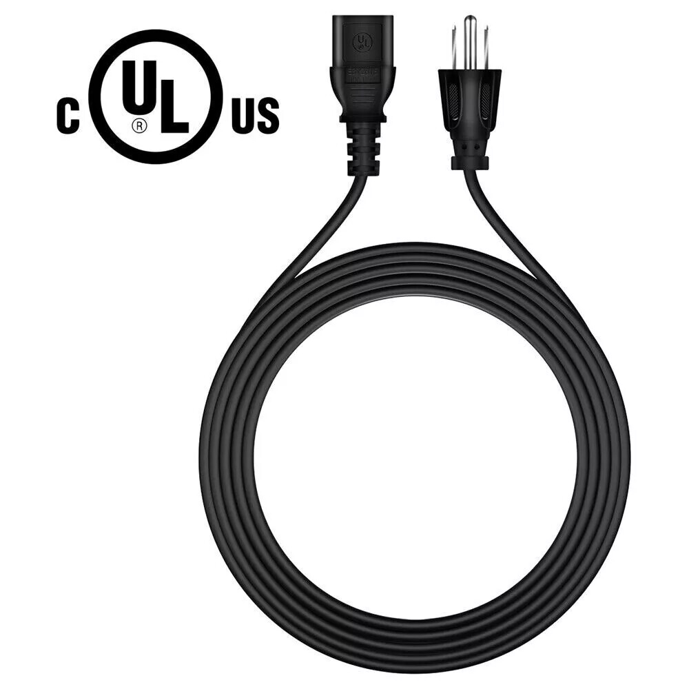 UL 6ft AC Power Cord For Cisco Catalyst WS-C3560G-48PS-S Ethernet Network Switch