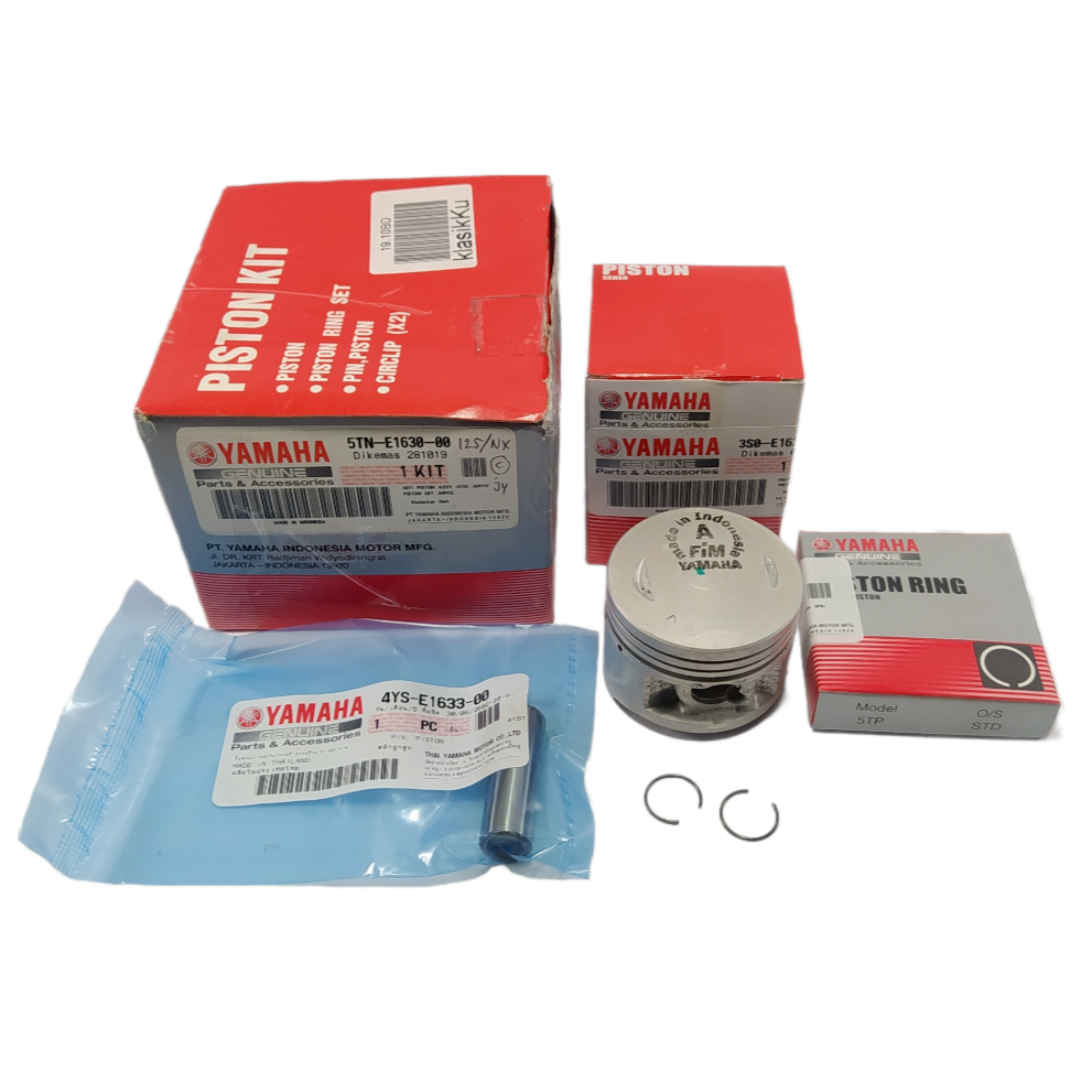 Genuine Yamaha TTR110 TTR110E Piston Kit Standard STD Piston Ring Pin STD