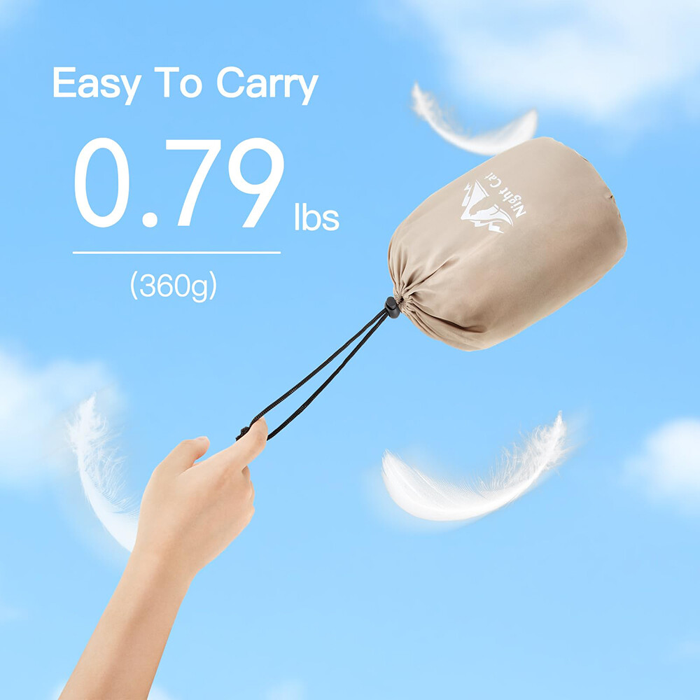 Self-Inflatable Camping Pillow Lightweight, Compact Pillow Backpacking Pillow