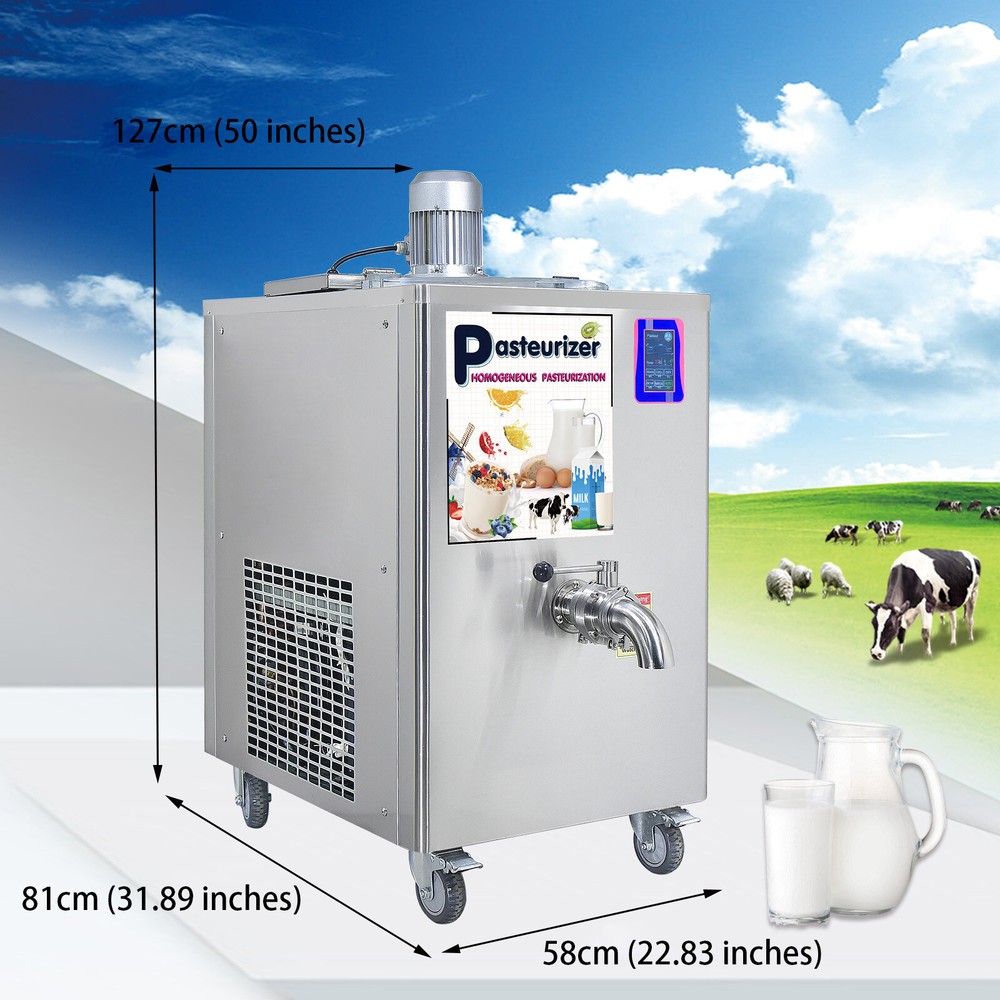 Kolice Commercial 36L Milk Pasteurizer Machine with Refrigerated Function