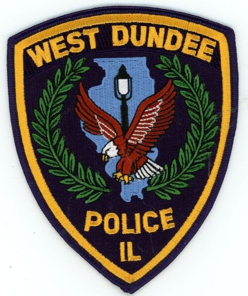 ILLINOIS IL WEST DUNDEE POLICE NICE SHOULDER PATCH SHERIFF