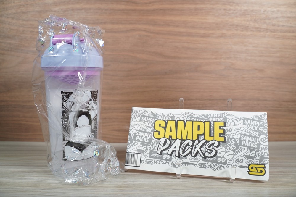 GamerSupps GG Creator Waifu Cup - CodeMiko w/Samples + sticker - IN HAND!