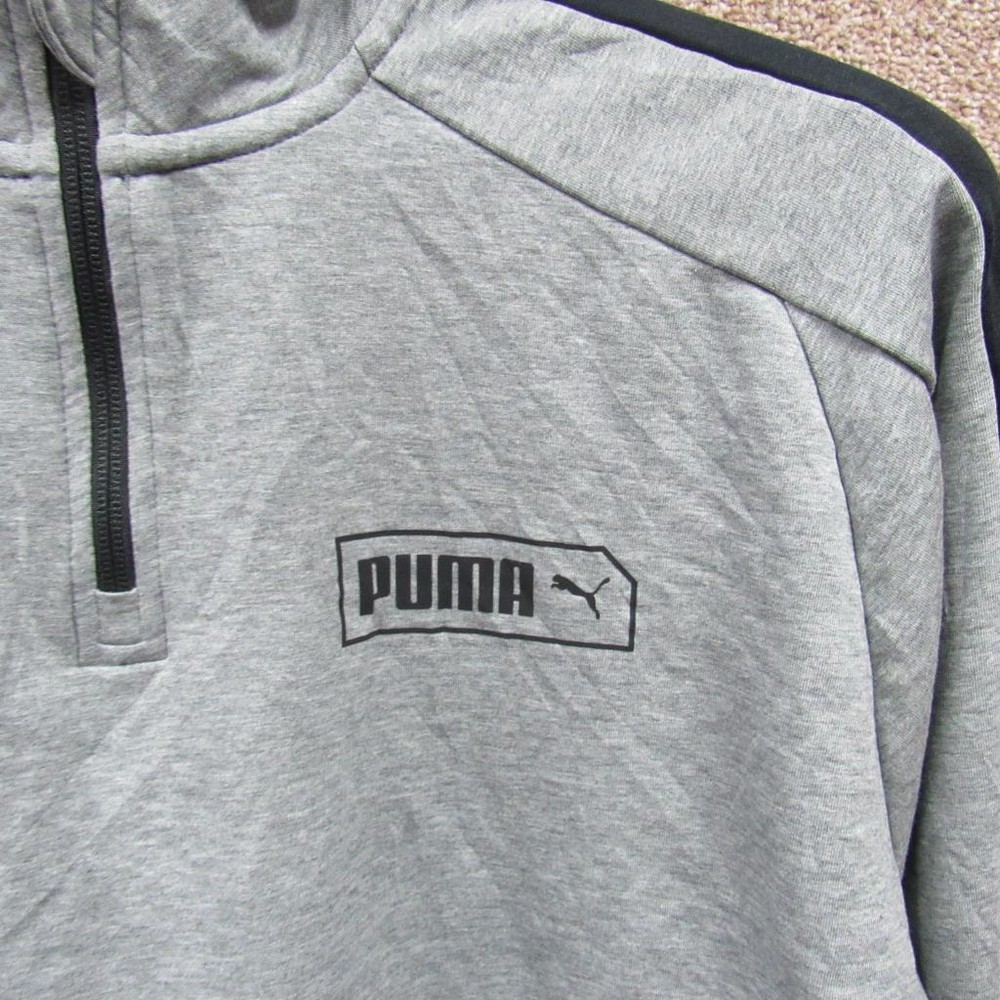 MENS PUMA ¼ ZIP TRAINING TOP UK SIZE L REF (NC06018