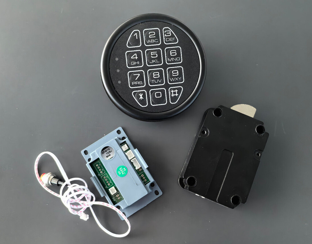 Gun Safe Replacement Lock Electronic Black keypad Swingbolt Lock