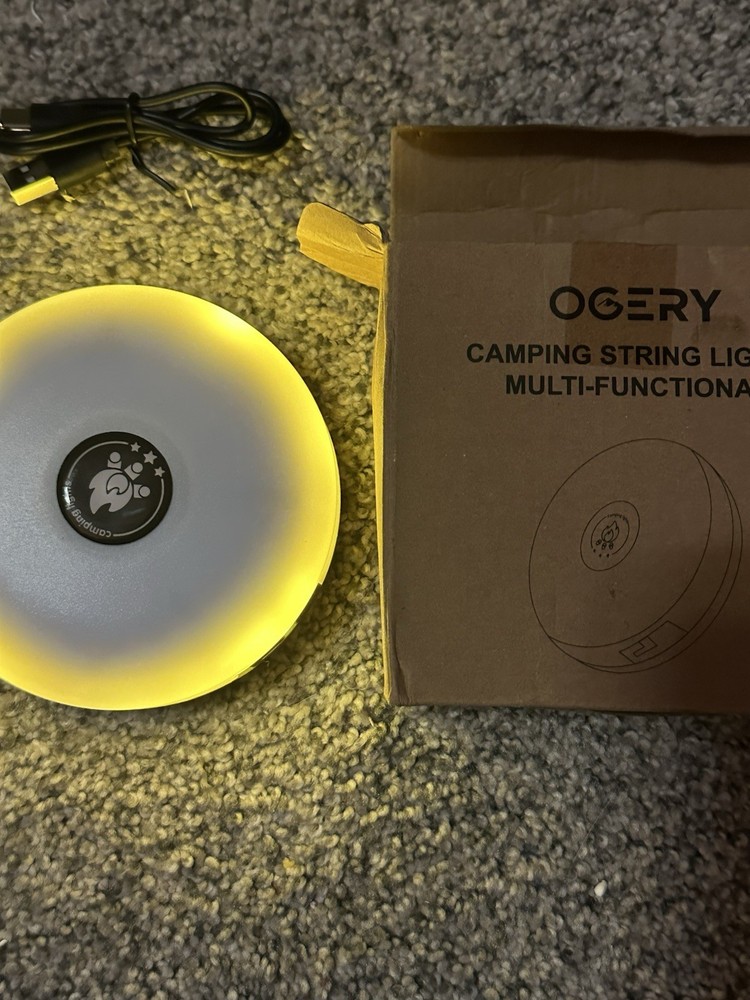 Multi-function Camping Lamp RGB Light String (Kxk-828) (29.5Ft)