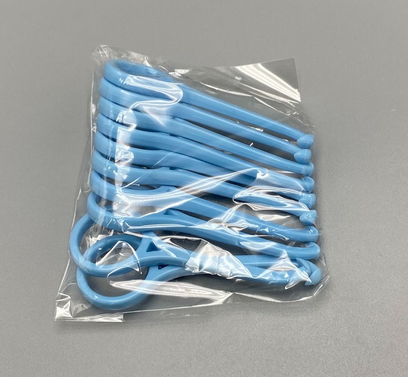 100Pcs Orthodontic Aligner Removal Tool Braces Extractor Nice Invisible Blue
