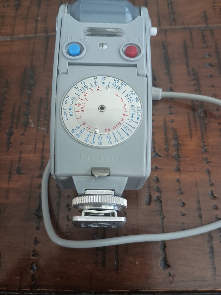Soligor BL Deluxe Three-Way Synchronous Camera Bulb Flash 3 Way Vintage