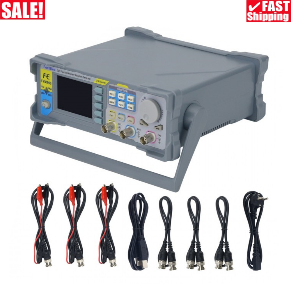 3Ch DDS Function Signal Arbitrary Waveform Generator 4Ch TTL FY8300S-60M