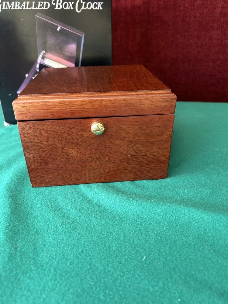 Weems & Plath Gimballed Box Clock Model 701100