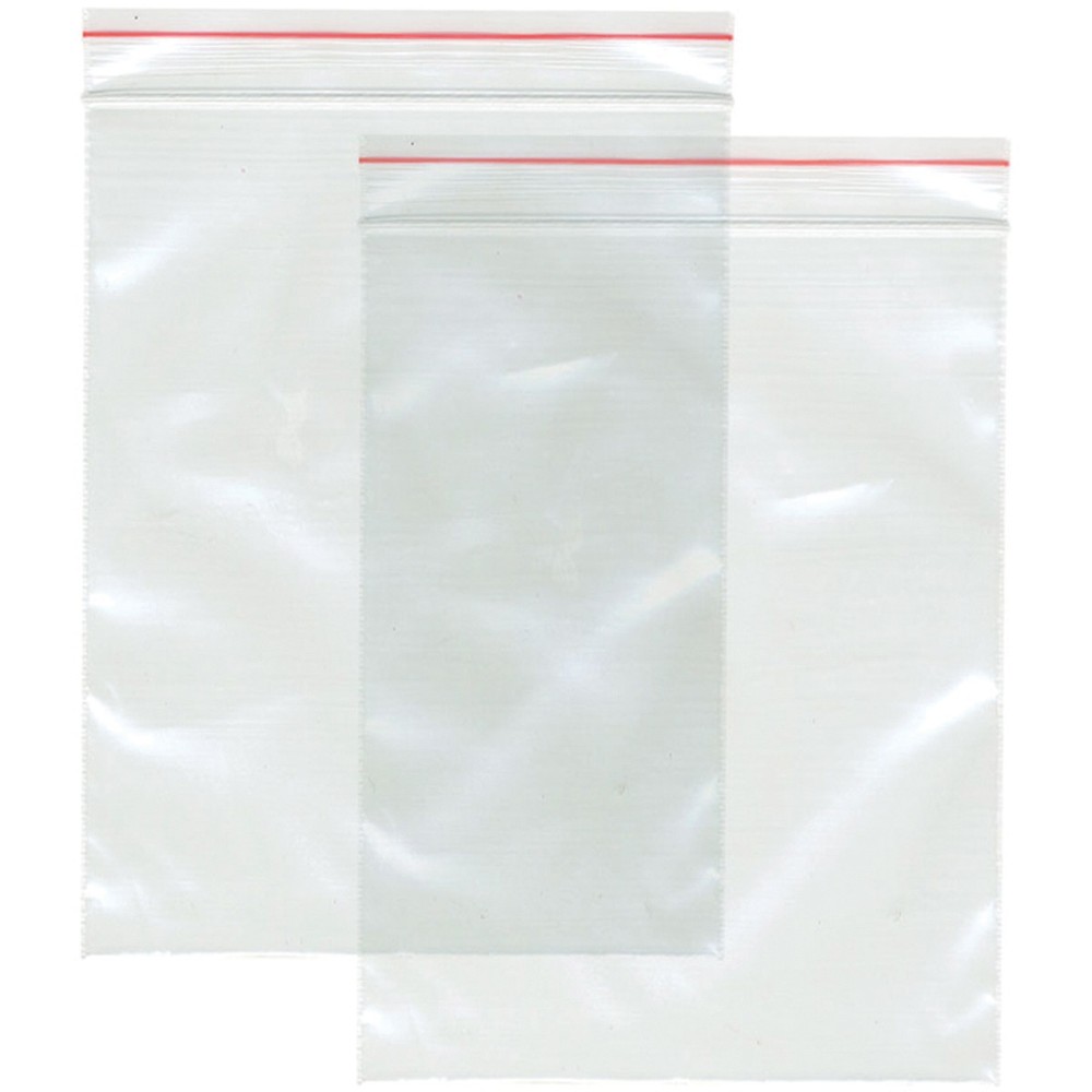 Ziplock Polybags 20/Pkg 5"X7" Clear