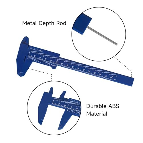 Plastic Vernier Caliper Measuring Tool
