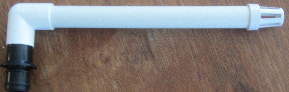 TH Marine LIVEWELL 90 degree Overflow  Tube