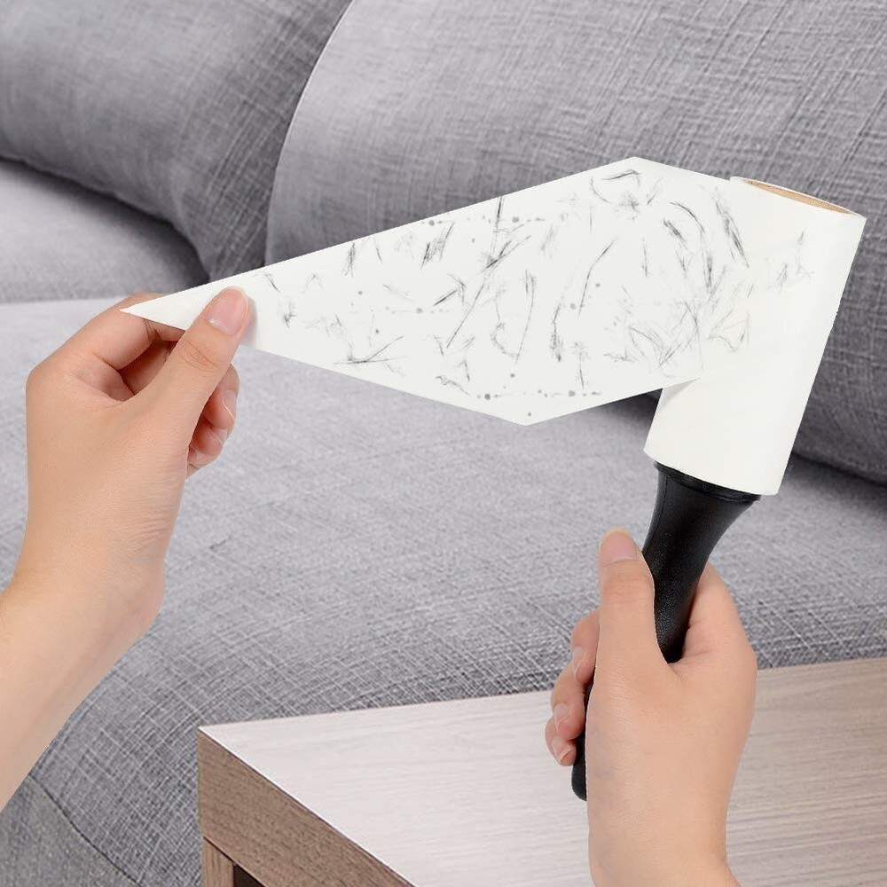 𝙇𝙞𝙣𝙩 𝙍𝙤𝙡𝙡𝙚𝙧𝙨 720 Sheets Lint Roller Value Pack, Works White, Black US