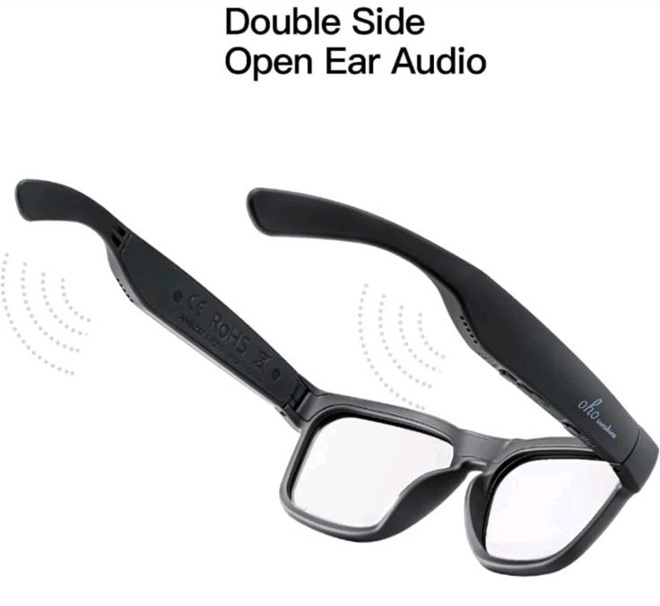 OHO Smart Glasses Black/Black Glasses
