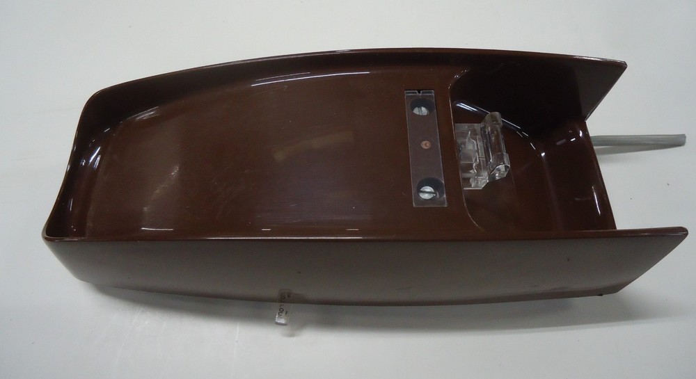 Trimline Phone Wallmount Base Brown Western Electric Bell System 12-73. Untested