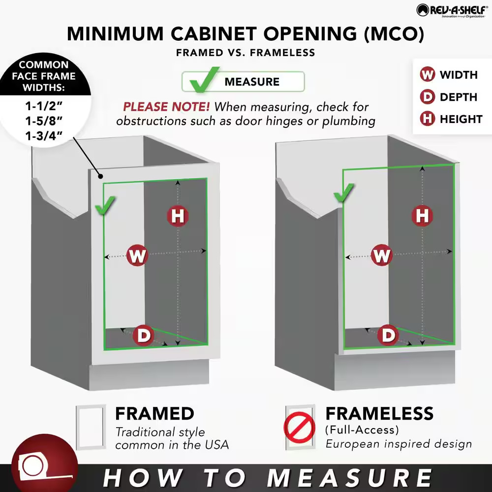 11 In. White Polymer LD Tip-Out Accessory Tray