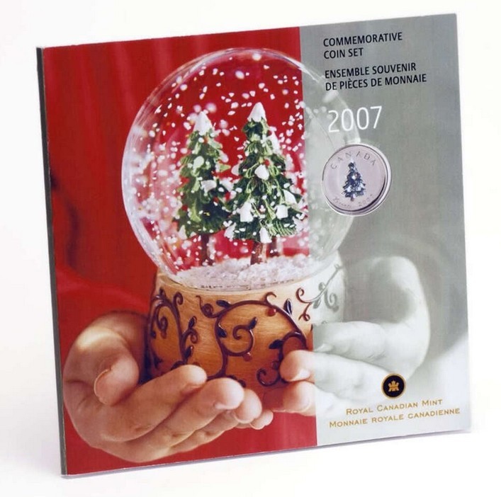 2007 Canada Holiday Gift Set - 7 coins