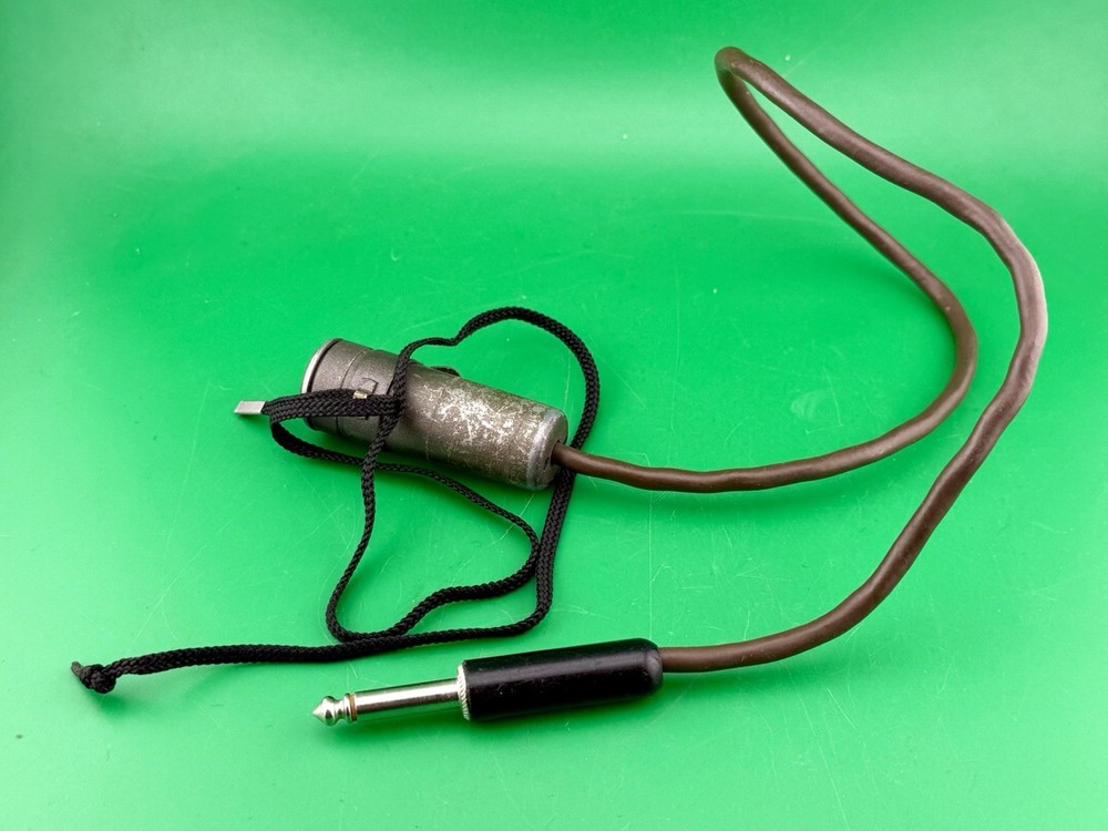 Vintage RCA BK-6B Lavalier Microphone - Tested & Working