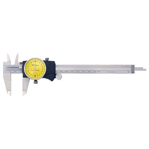 Mitutoyo 505-733 Dial Caliper 1mm/Rev. 0-200mm 0.01mm