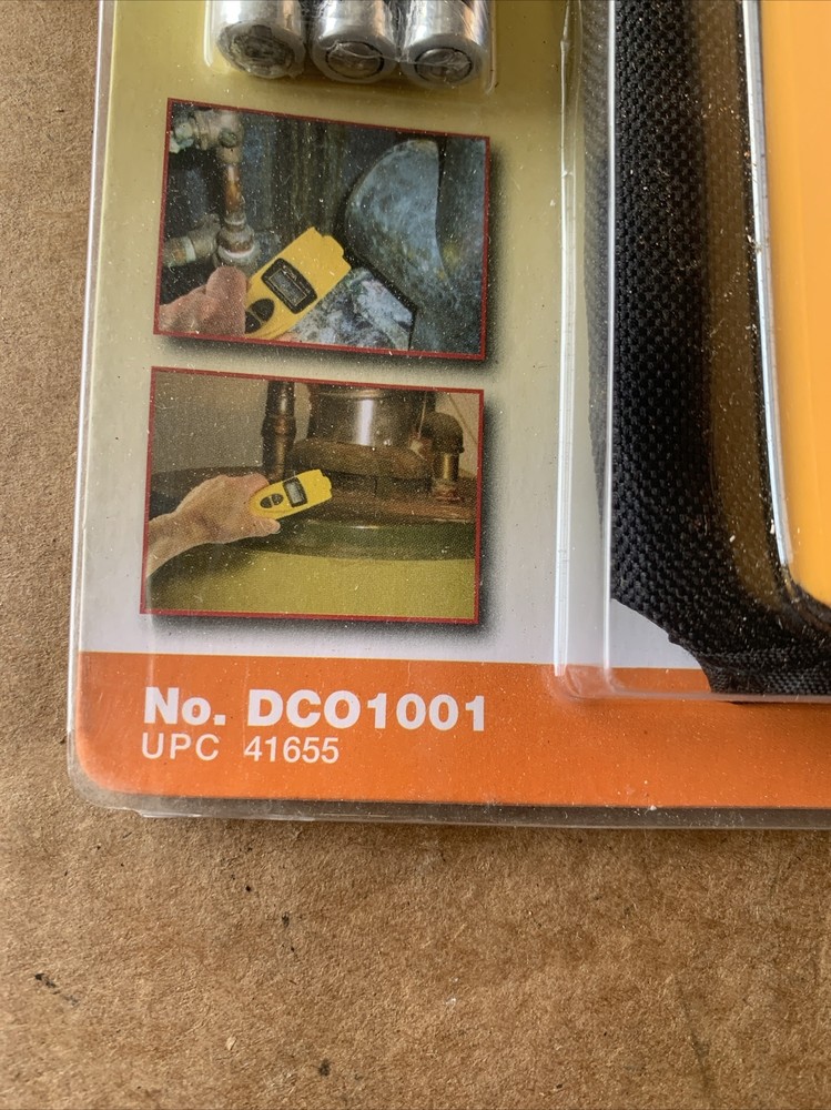 General Tools DCO1001 Carbon Monoxide Detector Meter - NEW