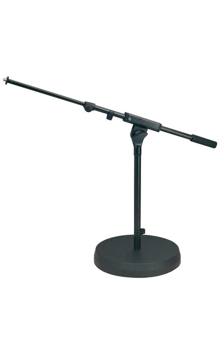 K&M 25960  Mic Stand, Cast Iron Base, Low-Profile