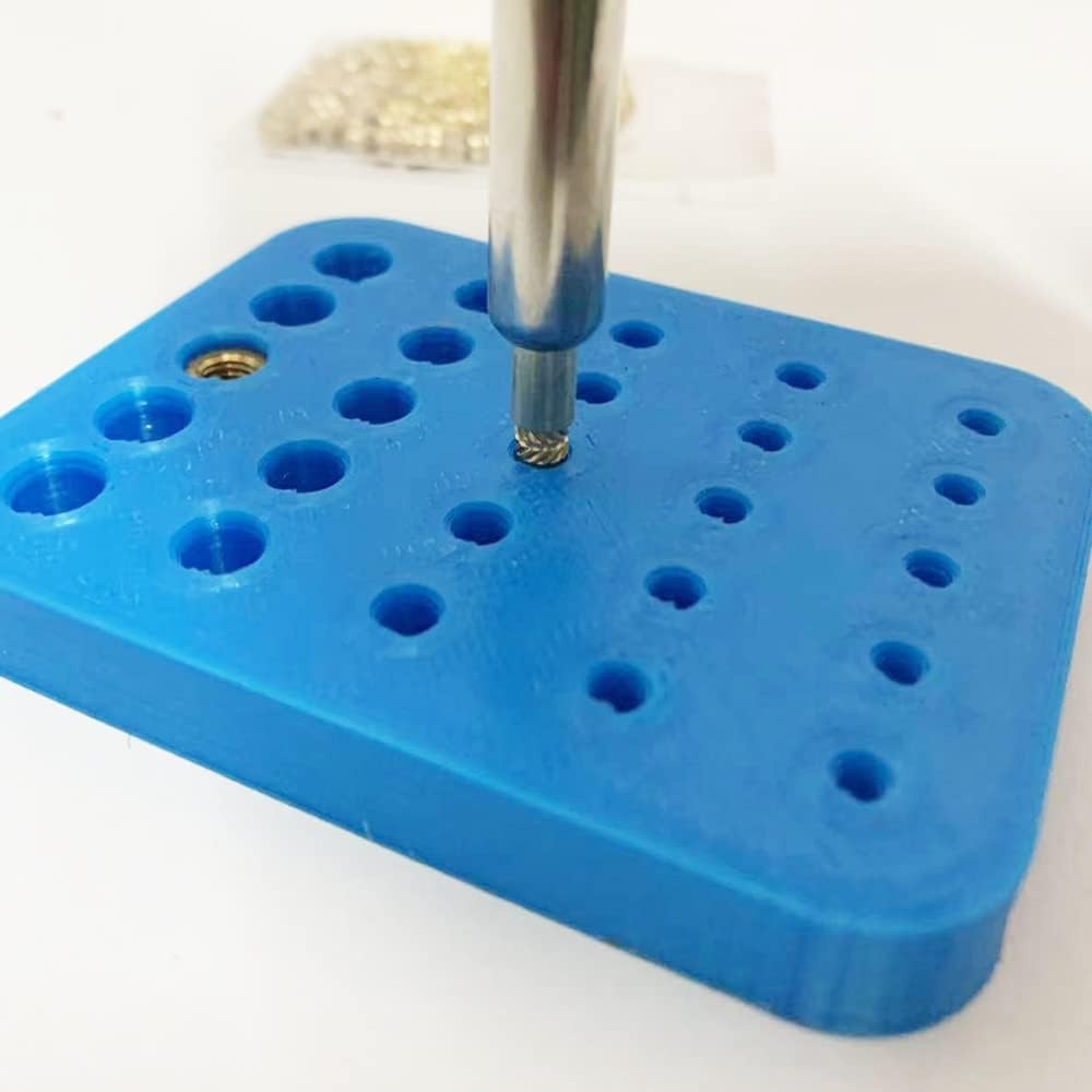 M2.5 Threaded Inserts for plastic-100Pcs x 7mm, M2.5xL4xD4-100Pcs