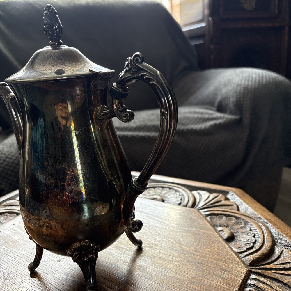 Large Silver Plated Coffee/teapot