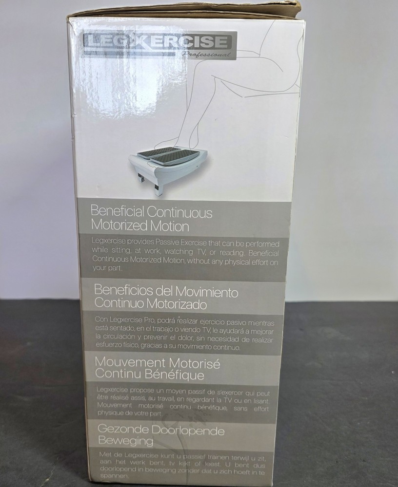 LegXercise Professional LEGX-012 Motorized Leg Exercise Machine W/ Remote TESTED