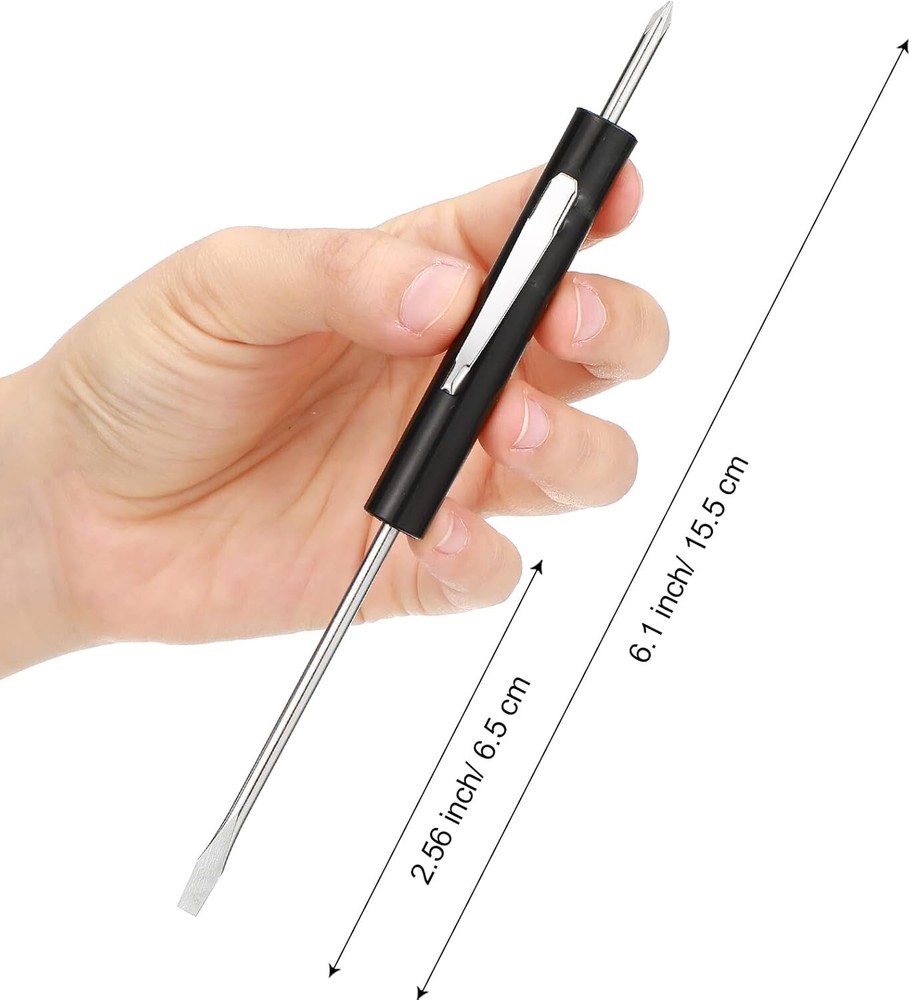 10 Pack Pocket Screwdriver Removal Tool - Small Precision Thermostat Tool