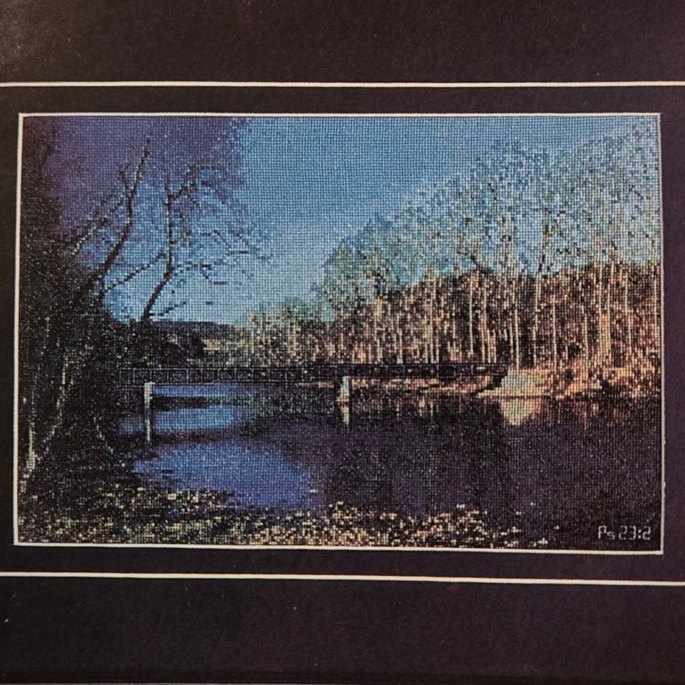 Beautiful Threads Needlework Designs Still Water Cross Stitch Pattern Graph