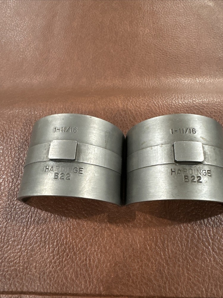 Hardinge 1-11/16” B22 Coller Pads #PT-2E